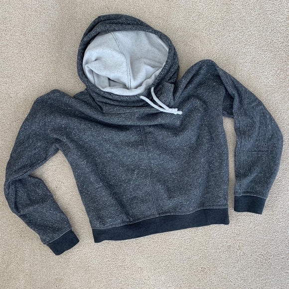 Nike Funnel Neck Drawstring Hoodie Size 